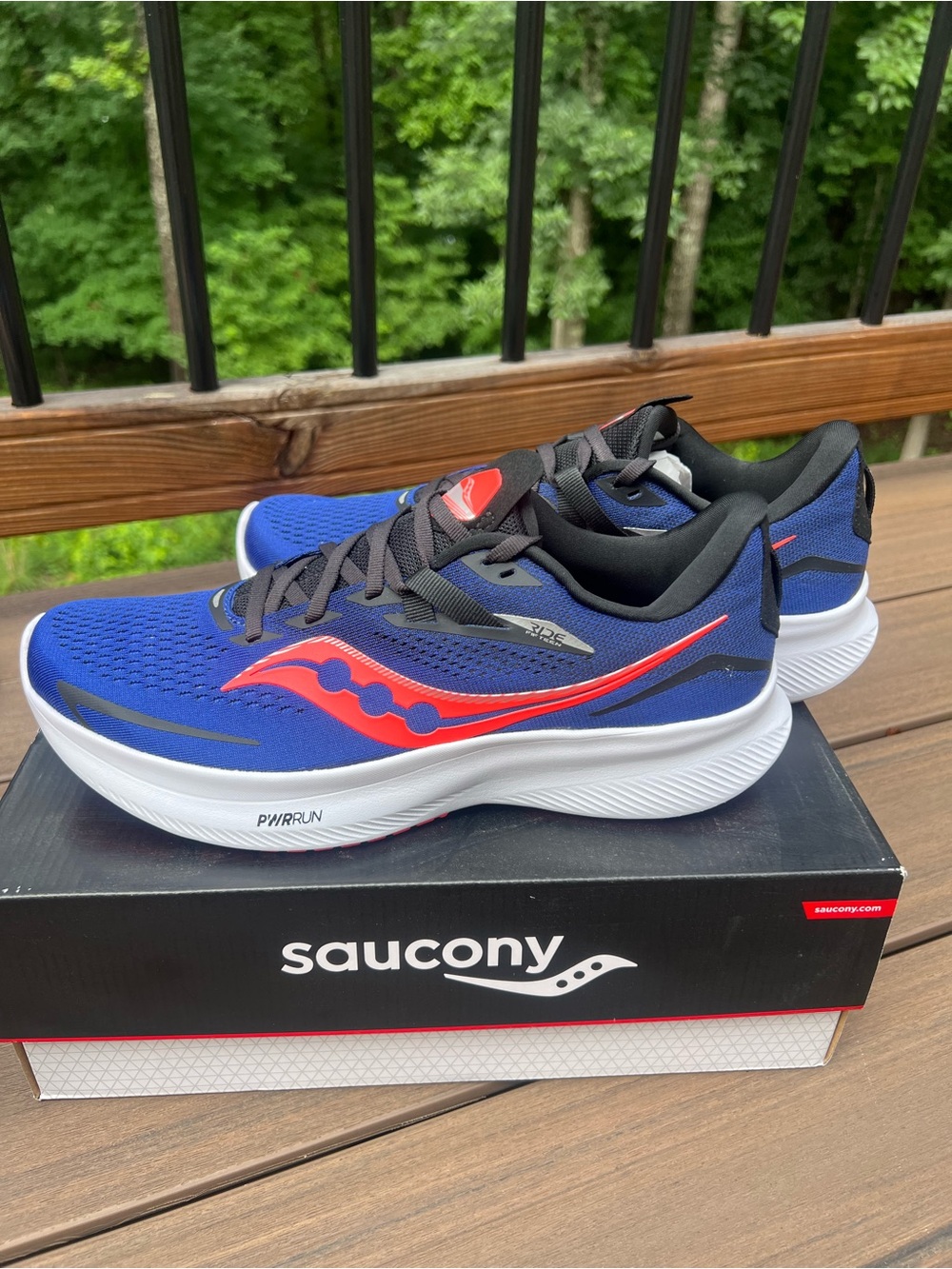 New Saucony Men's Blue Ride 15 Running Shoes Sz 10